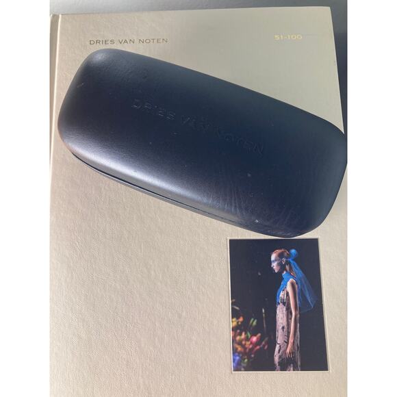 Dries Van Noten Round Sunglasses Linda Farrow + Case DVN/52/13 - Picture 8 of 10